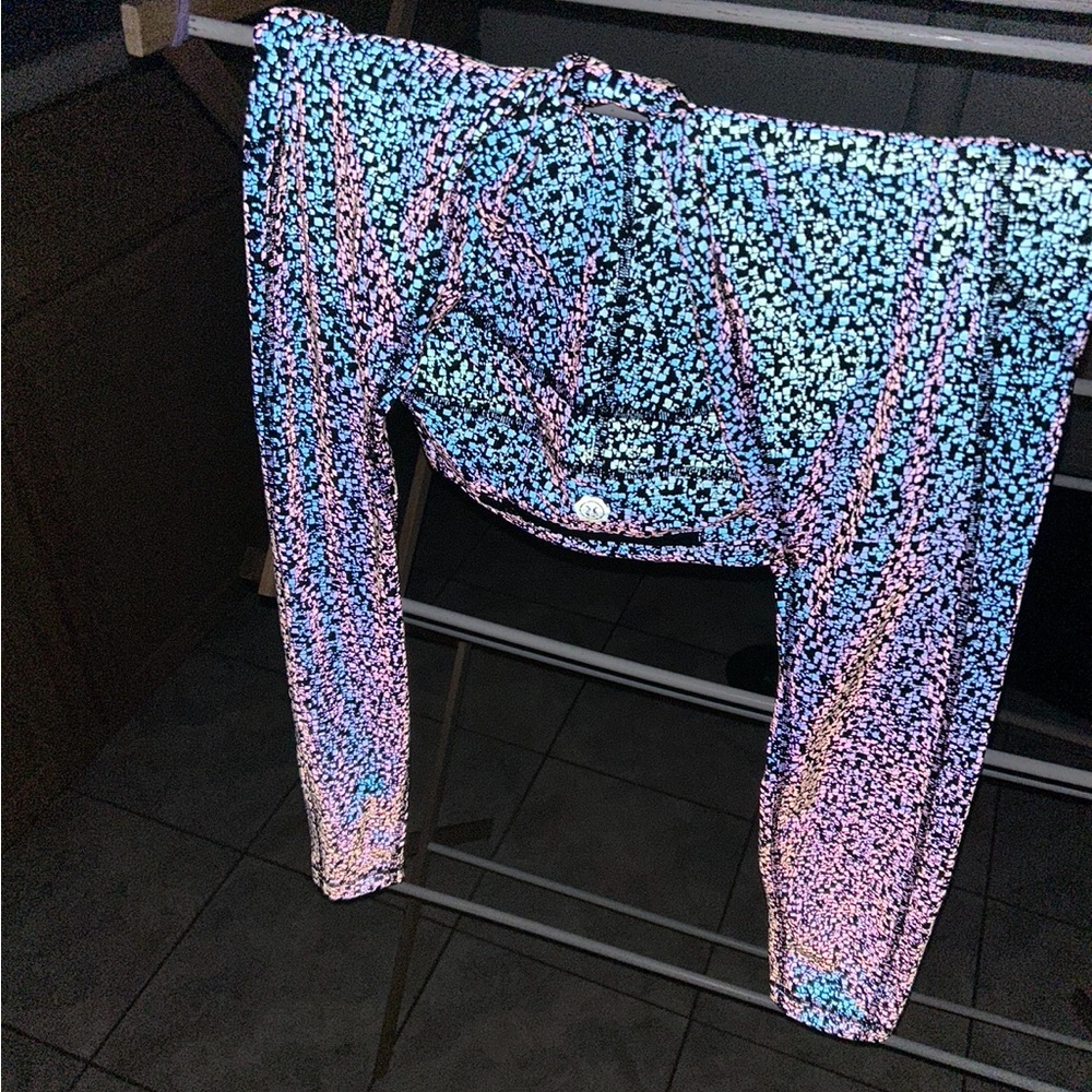 Reserved for @joannballychaseLululemon Seawheeze Rainbow Reflective Leggings